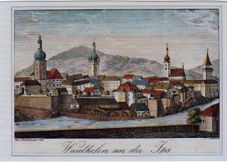 HWY 4622-2 Kolorierter Druck Holsteiner Schleifmühlen